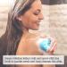 FREATECH 2-in-1 Silicone Body Scrubber - Bath Shower Brush & Scalp Massager for Deep Cleanse - Lathers Well - Easy to Clean - Long-lasting - Light Blue - Buy Online on GoSupps.com