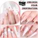  sularpek 2 x 15 ml Solid Sculpture Builder Gel 3D Gel Nail Art UV Nail Construction Gels Non-Stick 3D Gels for Extension Decoration and Nail Art Repair Clear/White - Buy Online on GoSupps.com