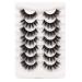 Losha Super Fluffy Faux Mink Eyelashes - Dramatic Long & Full 7 Pairs Pack - Volume Style1 - Buy Online on GoSupps.com