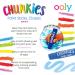 Ooly Chunkies Paint Sticks Classic 6 Pack - Twistable Paint Stick Crayon Set for Kids and Adults - Ideal for Posters, Cards, Scrapbooking, Journaling - Buy Online on GoSupps.com