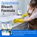 2 Splash-Less Bleach Cleaners + Microfiber Towel + Sponge - 40oz Disinfecting Bleach Cleaner | Bulk Home Refill for Laundry Floors Bathroom & Tile (80oz Total - Buy Online on GoSupps.com
