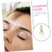 Hemoton 1pc Eyebrow Positioning Ruler Brow Mapping with Ruler Eyebrow Ruler Printable Appliance Gold Alloy 16.5x5.4cm Golden - Buy Online on GoSupps.com