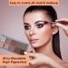 MAY FOLTREN Pink Peach Brown Nude Eyeshadow Palette - 10 Colors, Matte & Glitter, High Pigmented, Waterproof, Long Lasting - Buy Online on GoSupps.com