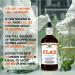 Flax (Linum Usitatissimum) Dry Seed Glycerite Made in Hawaii Organic Raw Materials All Natural Vegan Lab Tested Alcohol-Free Liquid Extract - 2 fl.oz 2 Fl Oz (Pack of 1) - Buy Online on GoSupps.com