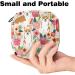 Portable Women's Menstrual Cup Bags | Cute Feminine Insert Bags for Teens | Pink Flower & Corgi Dog Patterns | Shop Now! - Buy Online on GoSupps.com
