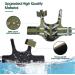 Kuoser Dog Life Jacket - Durable & Buoyant Dog Swimming Vest for Small Medium & Large Dogs - High Safety in Green Camouflage - Buy Online on GoSupps.com