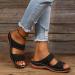 Perfectchose Women's Arch Support Orthopedic Wedge Sandals - 2023 Summer Vintage Anti-Slip Slippers (Black, Size 8) - Buy Online on GoSupps.com