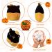 Pumpkin Cat Stuffed Animal Plush Pillow | Halloween Gift for Kids | Soft Hugging Toy for Boys and Girls | Halloween Party Decor - Buy Online on GoSupps.com