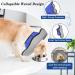 Buy VAVOPAW SCHNECHRAUSE Adjustable Protective Cat Collar - Breathable & Recyclable Dog Collar for Post-Op Recovery - Size L in Blue/Gray - International Shipping Available - Buy Online on GoSupps.com