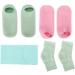 Qukaim Spa Socks Moisturizing Gel Socks and Neck Wrap Set for Home Beauty Salon Spa Socks for Moisturizing Dry Skin Cracked Heels and Cuticles - Buy Online on GoSupps.com