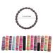 Buy Multi-Colored Baby Hair Gum for Girls - No Folds Hair Ties & Ponytailers for Infants & Toddlers | Thin Red (C One Size) - Fast International Shipping - Buy Online on GoSupps.com