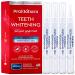 ProElobara Teeth Whitening Pen, Teeth Stain Remover Treatment to Whiten and Brighten Teeth with Power Tooth Whitening Gel - No Sensitivity, Brighter Smile, Painless, Effective, Mint Flavor - 4 Pens