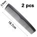 Multifunctional 2-Piece Hair Comb Set for Men | Antistatic Wide & Fine Tooth Styling Combs - 18.7cm - Buy Online on GoSupps.com