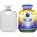 YOUJUNER Galaxy Football Soccer Hot Water Bottle - 1L Large Comfortable Hand & Feet Warmer for Ultimate Warmth - Buy Online on GoSupps.com