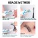 Clear Eyelash Extension Kit with Fast Drying Glue - Waterproof & Strong Hold - Includes Tweezer, Brush, and Glue Ring - 7g - Buy Online on GoSupps.com