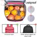 Forich Waterproof Soft Cooler Backpack - Insulated Leak Proof Portable Bag for Work, Travel, Beach, Camping - Watermelon Red - Buy Online on GoSupps.com