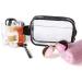 MOCOCITO Clear Toiletry Bag Set with 8 Bottles | EU & UK Approved | Black Hanging Toiletry Bag for Women & Men - Buy Online on GoSupps.com