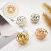 Medium Flower Hair Claw Clips 4-Pack for Women & Girls - Non-slip Metal Jaw Clamps for Thin/Thick Hair - Mother's Day Gift - 4 Colors - Buy Online on GoSupps.com