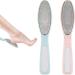 Hard Skin Remover Foot Files Foot Scraper Hard Skin Remover Dry Cracked Feet Cuticle Pusher Pedicure Tools Heel Scraper Callus Remover Foot File for Dead Hard Tough Skin Pedicure Home Scholl Use