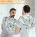 Cartoon Penguins Beard Bib Apron | Non-Stick Waterproof Beard Cape for Men | Hair Catcher & Grooming Cloth with Suction Cups | Perfect Gifts for Men - Buy Online on GoSupps.com