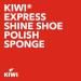 KIWI Express Shine Sponge Brown 0.23 oz - Instant Shoe Polish | 1 Sponge - Buy Online on GoSupps.com