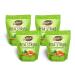 Manos Authentic Pita Chip Strips  Healthy, Thin, Snack-able, Bite Sized Pita Chips  Jalapeno (4) Pack 6.5oz each