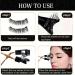4 Pairs Magnetic Eyelashes Reusable Magnetic Lashes Magnetic Eyelashes Natural Look Magnetic Eyelashes without Eyeliner Magnetic Eyelashes with Applicator 3D Magnetic Eyelash Set No Glue Required - Buy Online on GoSupps.com