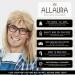 ALLAURA Garth Algar Wig 90s Guitar Rocker Mullet Blonde Wig with Black Glasses for Men - 80s Punk Heavy Metal Style - Buy Online on GoSupps.com