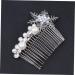 Housoutil 1pc Hair Barrettes Bridal Headpieces for Wedding Xmas Side Comb Pearl Side Comb Xmas Wedding Hair Pin Floral Wedding Pearl Hair Accessories Bride Christmas Slideshow Size 1 Silver - Buy Online on GoSupps.com