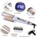 Ceramic Hair Crimper Iron 3 Barrel 0.6 inch Perm Curls Hair Waver - Valentines Mothers Day Gift for Women - Buy Online on GoSupps.com