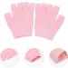 FOMIYES 4 Pairs Gel Moisturizing Gloves Hand Dappen Dishes for Acrylic Mens Gel Heated Gloves Cotton Warm Mittens for Men Heated Mittens for Women Soft Dipping Pink Skin Gel Computer Man - Buy Online on GoSupps.com