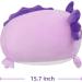 15.7 Purple Soft Axolotl Plush Pillow - Kawaii Stuffed Animal Toy for Kids, Women - Adorable Chubby Doll Sofa Decor - Birthday & Mother's Day Gift - Buy Online on GoSupps.com