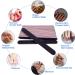 20 Pcs Double Sided Nail File Set - 100/180 Grit Emery Board for Natural and Acrylic Nails - Professional Manicure and Pedicure Tool - Buy Online on GoSupps.com