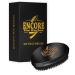 Encore Barber 360 Wave Brush - Medium Boar Bristle | Curved Palm for Men's Hair - Black - Buy Online on GoSupps.com