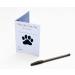 Pawprints Left by You Pet Memorial Blanket - Heartfelt Comfort for Pet Loss/Bereavement - Buy Online on GoSupps.com