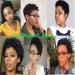 Shimei Short Afro Kinky Curly Human Hair Wig - 8 Inch, None Lace Front, Glueless Pixie Cut Machine Made Unprocessed Virgin Hair - Natural Color - Buy Online on GoSupps.com