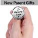 Family Decision Coin for New Parents - Fun Mum Dad Baby Shower Gift - Stainless Steel Silver Flip Coin - Mother's Day, Birthday, Anniversary Present - Buy Online on GoSupps.com