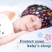 Satin Lined Kids Hair Bonnet for Sleeping - Cute Pattern, Multicoloured - Buy Online on GoSupps.com