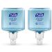 PURELL Brand CLEAN RELEASE Technology (CRT) HEALTHY SOAP Naturally Clean Foam Fragrance Free 1200 mL Refill for PURELL ES6 Automatic Soap Dispenser (Pack of 2) - 6470-02-Manufactured by GOJO Inc. Fragrance Free 1200 m...