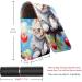 Shop Stylish Lipstick Case - Leather Organizer with Mirror & Cute Cat Pattern | Mini Lip Gloss Holder for Perfect Travel - Buy Online on GoSupps.com