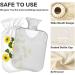 Durable 2L Heat Bottle | Sunflower Pattern Warm-Up Bag for Pain Relief | Ideal for Cramps Shoulder & Neck Therapy - Buy Online on GoSupps.com