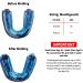 Shock Doctor Gel Max Mouth Guard  Heavy Duty Protection & Custom Fit  Adult & Youth Non-flavored Blue/Black Adult - Buy Online on GoSupps.com