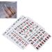 Nail Art Sticker Stick on Nails Self adhesive Small Size Suitable for Decorating Various Nails for Family for Nail School for Nail Salon for DIY Nail Art - Buy Online on GoSupps.com