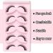Shop Ahrikiss Fox Eye Wispy False Eyelashes Natural Faux Mink Cat Eye Lashes (5 Pairs) - International Shipping - Buy Online on GoSupps.com