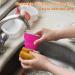 4 Pack Silicone Collapsible Travel Cup Set with Lid - Reusable & Expandable Drinking Mug for Camping and Hiking - Buy Online on GoSupps.com