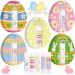 Leelosp 30 Pack Easter Lip Balm Bulk Easter Egg Basket Fillers Stuffers Gifts Natural Care Moisturizing Lip Balm for Family Party Favors Employee Appreciation Women Teachers Staff