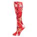 Celeste Stein Therapeutic Compression Socks Vintage Hearts 15-20 mmHg Moderate