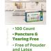 100 Pack Medium Clear Powder-Free Vinyl Disposable Gloves - Ideal for Food Service and Hygiene Protection - Buy Online on GoSupps.com