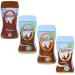 Hot Chocolate Variety Bundle Consisting of Options Hazelnut Praline 220g Mint Chocolate 220g Salted Caramel 220g & White Chocolate 220g (4 Pack)