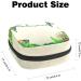 Menstruation Pad Bag with Zipper | Women's Napkin & Tampon Storage | Chic Tukan & Butterflies Design - Buy Online on GoSupps.com